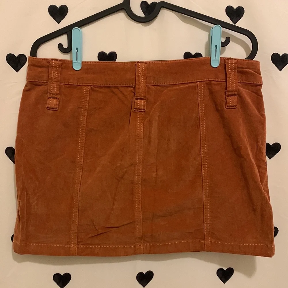 Free people orange skirt - Picture 2 of 3